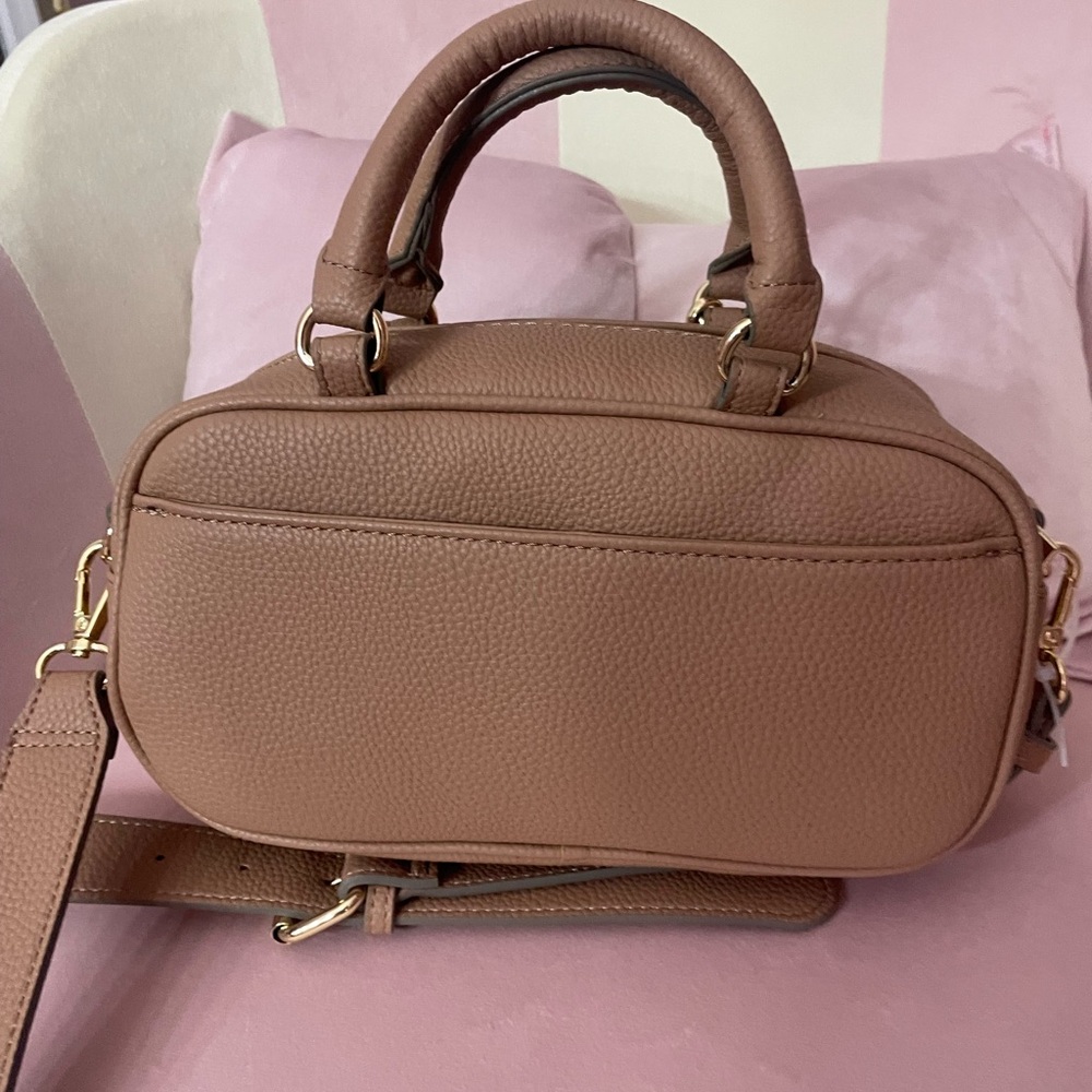 Nanette Lepore Tan Crossbody Bag with Donut Charm - Picture 2 of 3